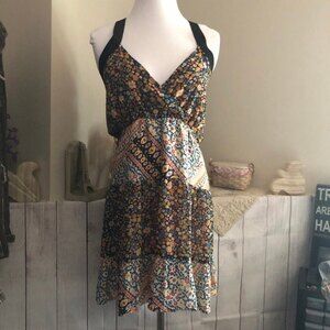 BCB Generation sz L Floral Dress / Tunic Top NWT